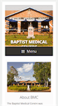 Mobile Screenshot of baptistmedicalcenter.org